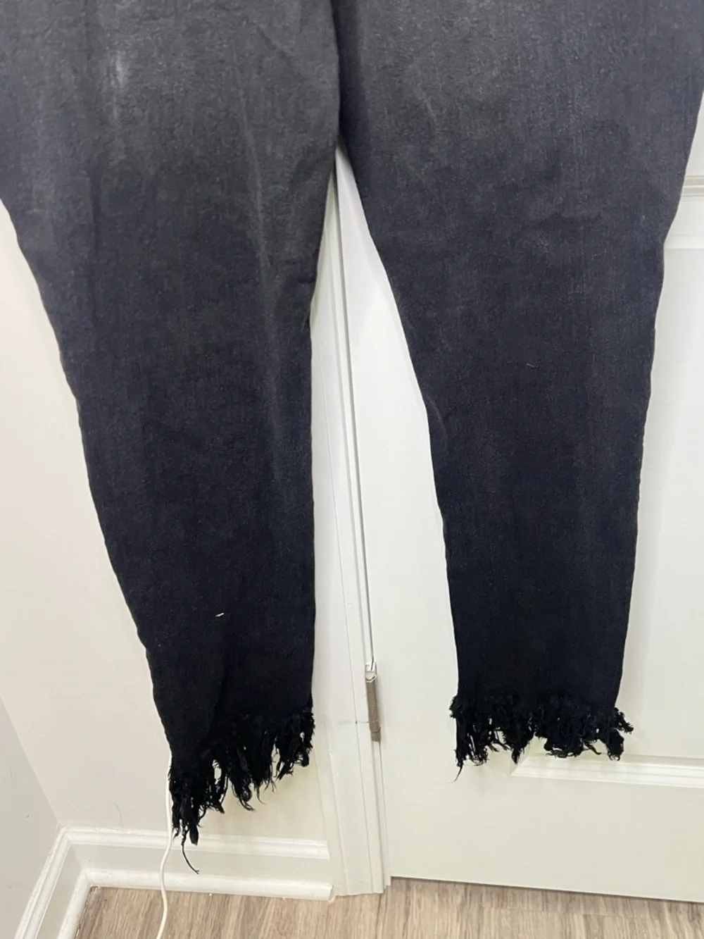 Toast Jeans Women’s Sz S Distressed Overall Jumpsuit Denim Soft Stretch Outdoor